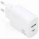 CARGADOR DE PARED GAN AISENS A110-0923/ 1XUSB TIPO-C/ 1XUSB/ 30W/ BLANCO