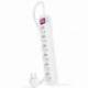REGLETA CON INTERRUPTOR NANOCABLE 10.37.0006/ 6 TOMAS DE CORRIENTE/ CABLE 1.4M/ BLANCA