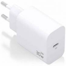 CARGADOR DE PARED GAN AISENS A110-0940/ 1XUSB TIPO-C/ 30W/ BLANCO