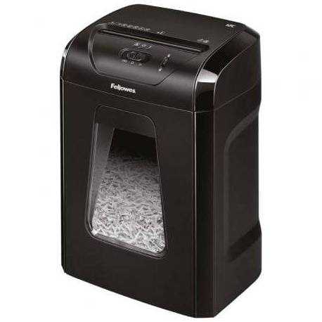 DESTRUCTORA FELLOWES 12C/ CORTE EN PARTÍCULAS DE 4 X 40MM/ NEGRA
