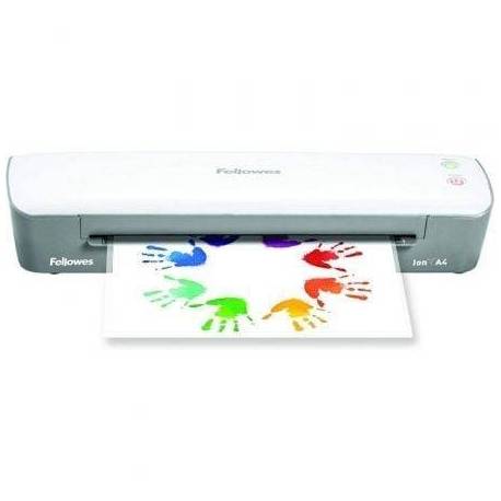 PLASTIFICADORA FELLOWES ION A4 4560001/ HASTA A4 Y 80-125 MICRAS/ BLANCA Y GRIS