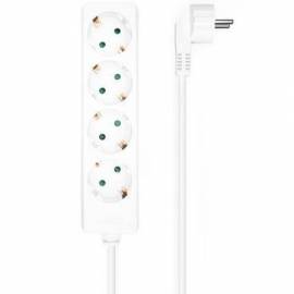 REGLETA AISENS A154-0533/ 4 TOMAS DE CORRIENTE/ CABLE 1.4M/ BLANCO