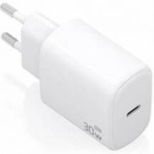 CARGADOR DE PARED GAN AISENS A110-0975/ 1XUSB TIPO-C/ 30W/ BLANCO