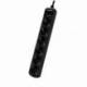REGLETA CON INTERRUPTOR CYBERPOWER B0620SC0-DE/ 6 TOMAS DE CORRIENTE/ CABLE 1.8M/ NEGRA