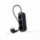 REGLETA NANOCABLE 10.38.0003-NS-BK/ 3 TOMAS DE CORRIENTE/ CABLE 1.4M/ NEGRA