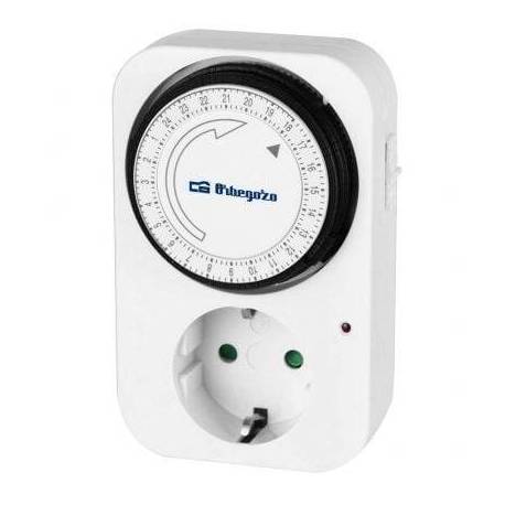 PROGRAMADOR DE ENCHUFE ORBEGOZO PG 02/ POTENCIA MÁXIMA 3500W