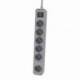 REGLETA CON INTERRUPTOR PHILIPS CHP2164G/10/ 6 TOMAS DE CORRIENTE/ CABLE 1.5M/ GRIS