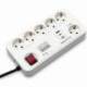 REGLETA CON INTERRUPTOR SALICRU SAFE MASTER+/ 5 TOMAS DE CORRIENTE/ 1 MASTER/ 2 USB TIPO-C/ 1 USB/ CABLE 1.4M/ BLANCA