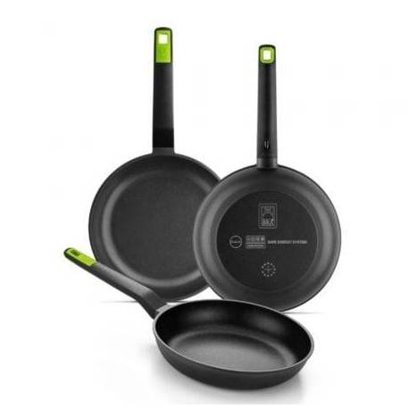 PACK 3 SARTENES BRA GASTRO A841202/ Ø20CM/ Ø24CM/ Ø28CM/ APTA PARA INDUCCIÓN