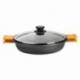 CACEROLA BRA EFFICIENT A270524/ Ø24CM/ ALUMINIO FUNDIDO/ APTA PARA INDUCCIÓN