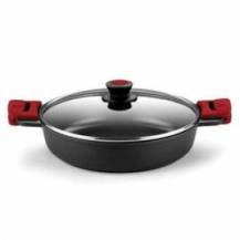 CACEROLA BRA PREMIERE A410524/ Ø24CM/ ALUMINIO FUNDIDO/ APTA PARA INDUCCIÓN