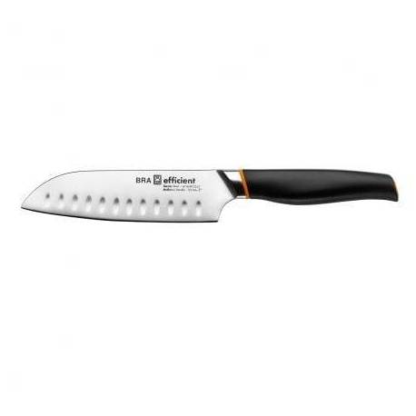 CUCHILLO SANTOKU BRA EFFICIENT A198003/ HOJA 130MM/ ACERO INOXIDABLE