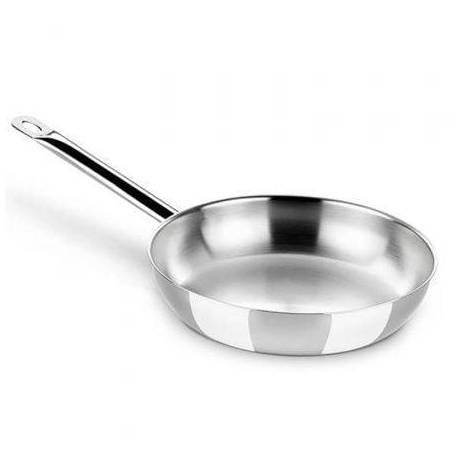 SARTÉN BRA PROFESIONAL A121612/ 24CM/ ACERO INOXIDABLE/ APTA PARA INDUCCIÓN