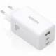 CARGADOR DE PARED GAN AISENS ASCH-100W3P051-W/ 2XUSB TIPO-C/ 1XUSB/ 100W