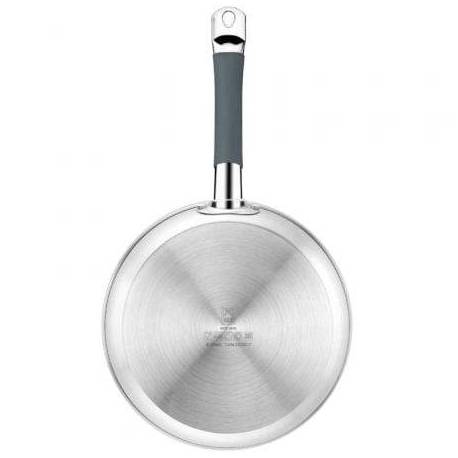 SARTÉN BRA MASTER A451428/ 28CM/ ACERO INOXIDABLE/ APTA PARA INDUCCIÓN