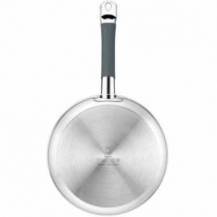 SARTÉN BRA MASTER A451428/ 28CM/ ACERO INOXIDABLE/ APTA PARA INDUCCIÓN