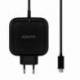 CARGADOR DE PARED AISENS ASCH-1PD65WL-BK/ 1XUSB TIPO-C/ 65W