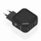 CARGADOR DE PARED GAN AISENS ASCH-100W4P029-BK/ 3XUSB TIPO-C/ 1X USB/ 100W
