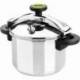 OLLA A PRESIÓN MONIX CLASSICA M530001/ Ø22CM/ 4L/ ACERO INOXIDABLE/ APTA PARA INDUCCIÓN