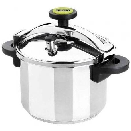 OLLA A PRESIÓN MONIX CLASSICA M530001/ Ø22CM/ 4L/ ACERO INOXIDABLE/ APTA PARA INDUCCIÓN