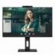 MONITOR PROFESIONAL AOC 24P3QW 23.8'/ FULL HD/ WEBCAM/ MULTIMEDIA/ REGULABLE EN ALTURA/ NEGRO