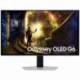 SMART MONITOR GAMING SAMSUNG OLED ODYSSEY G6 S27DG610SU 27'/ QHD/ 0.03MS/ 240HZ/ VA/ REGULABLE EN ALTURA/ SMART TV/ PLATA