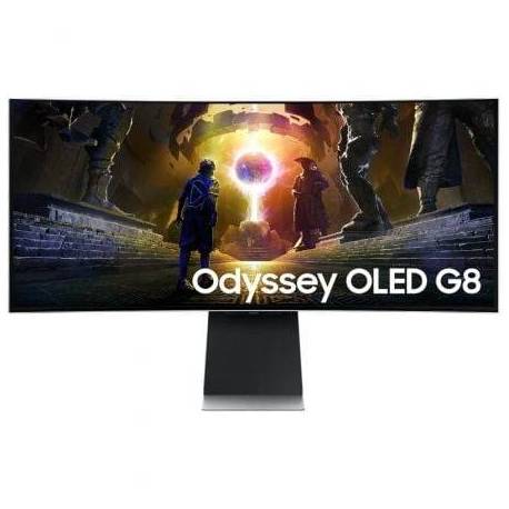 SMART MONITOR GAMING ULTRAPANORÁMICO CURVO SAMSUNG G8 ODYSSEY OLED S34DG850SU 34'/ WQHD/ 0.03MS/ 175HZ/ MULTIMEDIA/ REGULABLE