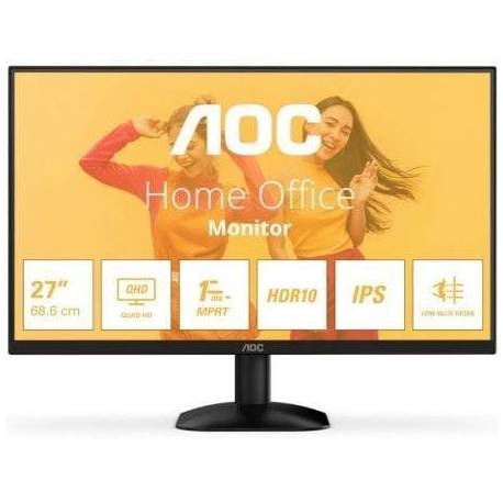 MONITOR PROFESIONAL AOC Q27B35E 27'/ QHD/ NEGRO