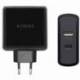 CARGADOR DE PARED AISENS ASCH-2PD45A-BK/ 1XUSB TIPO-C/ 1X USB/ 57W