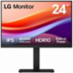 MONITOR PROFESIONAL LG 24BA55W-B 24'/ WUXGA/ MULTIMEDIA/ REGULABLE EN ALTURA/ NEGRO