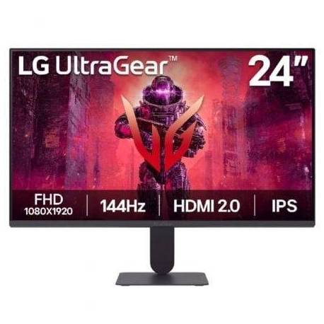 MONITOR GAMING LG ULTRAGEAR 24G411A-B 23.7'/ FULL HD/ 1MS/ 144HZ/ IPS/ NEGRO