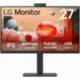 MONITOR PROFESIONAL LG 27BA850-B 27'/ FULL HD/ WEBCAM/ MULTIMEDIA/ REGULABLE EN ALTURA/ NEGRO