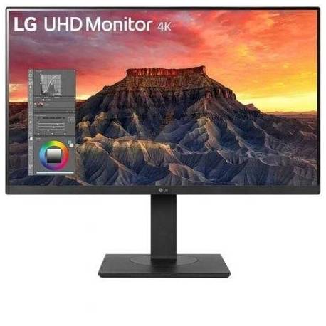 MONITOR PROFESIONAL LG 27BQ65UB-B 27'/ 4K/ MULTIMEDIA/ REGULABLE EN ALTURA/ NEGRO