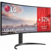 MONITOR PROFESIONAL ULTRAPANORÁMICO CURVO LG 34WR55QK-B 34'/ WQHD/ REGULABLE EN ALTURA/ NEGRO