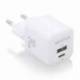 CARGADOR DE PARED GAN AISENS ASCH-25W2P014-W/ 1XUSB TIPO-C/ 1XUSB/ 25W