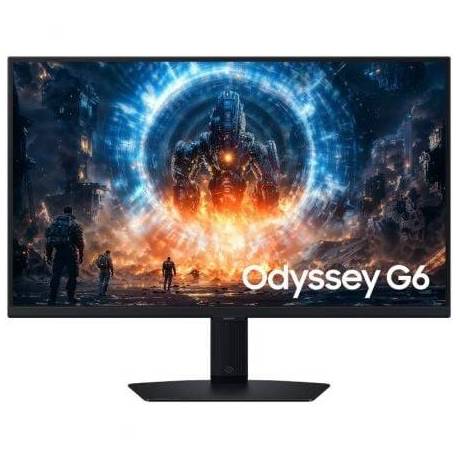MONITOR GAMING SAMSUNG ODYSSEY G6 G60F S27FG602EU 27'/ QHD/ 1MS/ 350HZ/ IPS/ REGULABLE EN ALTURA/ NEGRO