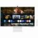 SMART MONITOR SAMSUNG M8 M80F S32FM801UU 32'/ 4K/ MULTIMEDIA/ REGULABLE EN ALTURA/ SMART TV/ WEBCAM/ BLANCO