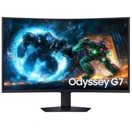 MONITOR GAMING SAMSUNG ODYSSEY G7 G75F 37'/ 4K/ 1MS/ 165HZ/ VA/ REGULABLE EN ALTURA/ NEGRO