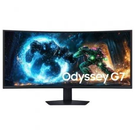 MONITOR GAMING ULTRAPANORÁMICO CURVO SAMSUNG ODYSSEY G7 S40FG756EU 40'/ 5K2K/ 1MS/ 180HZ/ VA/ REGULABLE EN ALTURA/ NEGRO