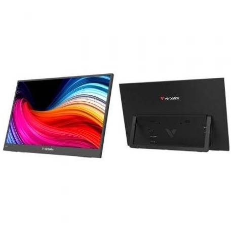 MONITOR PORTÁTIL VERBATIM NON-TOUCH LIGHT 15.6'/ FULL HD/ MULTIMEDIA/ NEGRO
