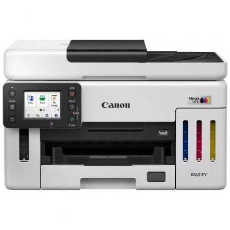 MULTIFUNCIÓN RECARGABLE CANON MAXIFY GX6150 MEGATANK WIFI/ DÚPLEX/ BLANCA