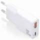 CARGADOR DE PARED GAN AISENS ASCH-30W2P046-W/ 1XUSB TIPO-C/ 1XUSB/ 30W/ BLANCO