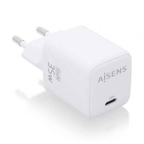 CARGADOR DE PARED GAN AISENS ASCH-35W1P016-W/ 1XUSB TIPO-C/ 35W
