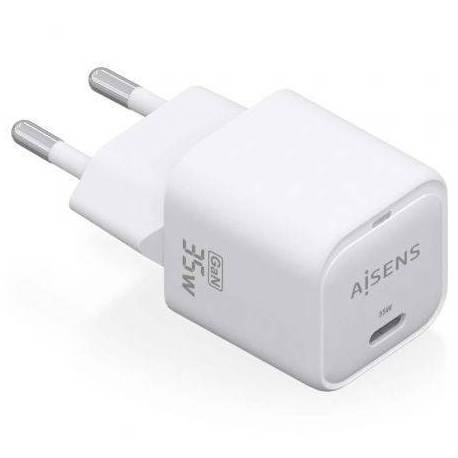 CARGADOR DE PARED GAN AISENS ASCH-35W1P022-W/ 1XUSB TIPO-C/ 35W