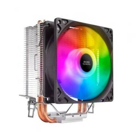 VENTILADOR CON DISIPADOR MARS GAMING MCPUARGB/ 9CM