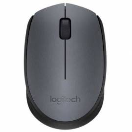 RATÓN INALÁMBRICO LOGITECH M170/ HASTA 1000 DPI/ GRIS