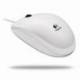 RATÓN LOGITECH B100/ HASTA 800 DPI/ BLANCO