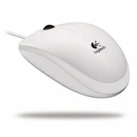 RATÓN LOGITECH B100/ HASTA 800 DPI/ BLANCO