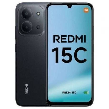SMARTPHONE XIAOMI REDMI 15C 4GB/ 256GB/ 6.9'/ NEGRO