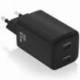 CARGADOR DE PARED GAN AISENS ASCH-65W2P040-BK/ 2XUSB TIPO-C/ 65W